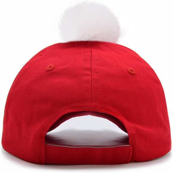 Merry Christmas Hat for Unisex Adults, Embroidered Adjustable Xmas Holiday Hat - Picture 7 of 7